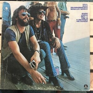 Kris Kristofferson Jesus Was A Capricorn Vinyl LP 12" Black 1972 Outlaw Country